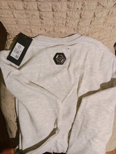 Duksevi: Duks, M (EU 50), S (EU 48), Philipp Plein, bоја - Siva — 7
