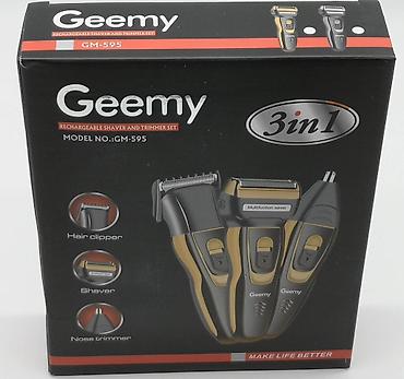 Trimmerlər və saç qırxan maşınlar: Saç qırxan maşın, Geemy, Yeni, Pulsuz çatdırılma, Rayonlara çatdırılma, Ödənişli çatdırılma — 2