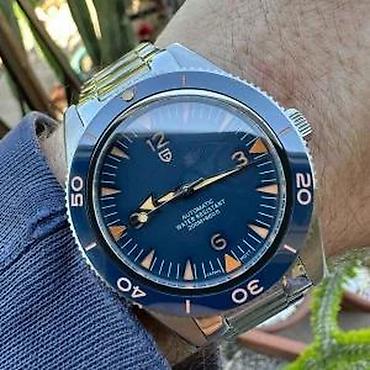 Ručni satovi: PAGANI DESIGN PD-YS005 -Plava-Omega seamaster 3000 Potpuno nov muški — 9