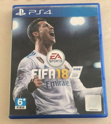 CD, DVD disklər və kassetlər: Fifa 18 əvvəldən özümdə olub tam idealdır. Cızıq yoxdur. Real
