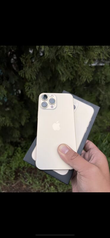 apple 4s 16: IPhone 13 Pro Max, Б/у, 512 ГБ, Золотой, Защитное стекло, Коробка, 87 %
