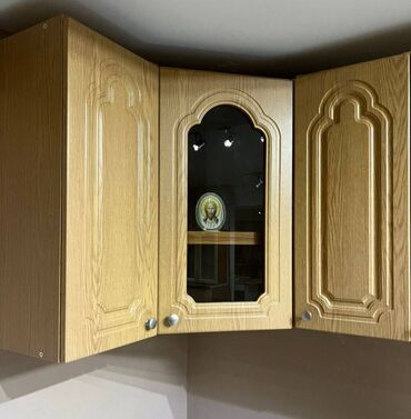 навесной кухонный шкаф: Антресоли навесные кухонные, угловой вариант - 3 предмета, высота 72