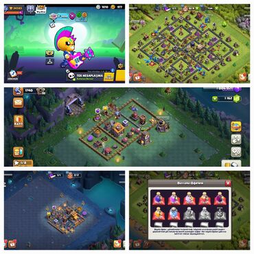 Brawl stars ve clash of clans hesabı ikisi birlikde satılır teklifle