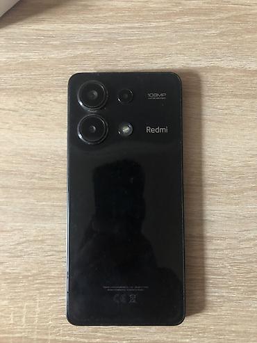 xiaomi lite 12: Redmi Note 13, 128 GB, rəng - Qara, Barmaq izi — 2