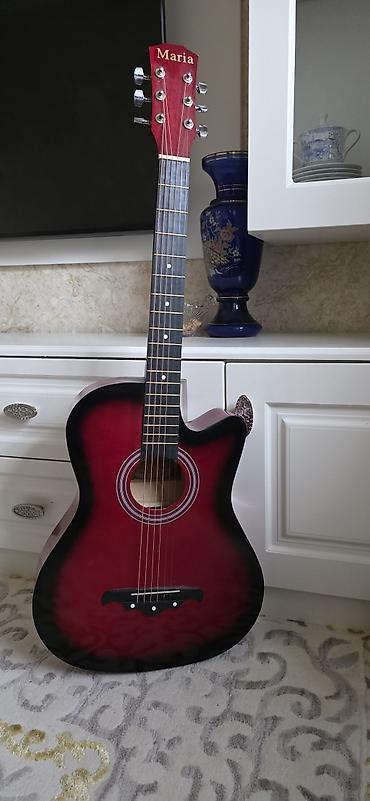 gitara simi: Akkustik gitara – Maria brendi - Korpus: kəsmə (cutaway) dizaynlı — 1