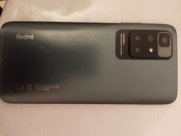 xiaomi mi4c 16gb black: Xiaomi Redmi 10, 128 GB, rəng - Qara, 
 Sensor, Barmaq izi, İki sim kartlı