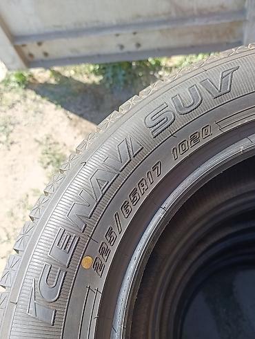 ось 17 5: Шины 225 / 65 / R 17, Зима, Б/у, Комплект, Легковые, Япония, GoodYear — 8