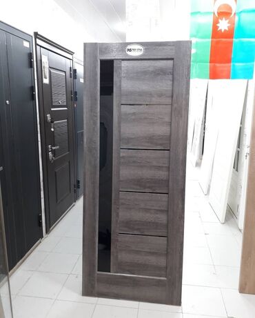 qapı mdf: Yeni Otaq qapısı 90x200 sm Plintus ilə, Zəmanətli, Ödənişli quraşdırma, Pulsuz çatdırılma, Rayonlara çatdırılma