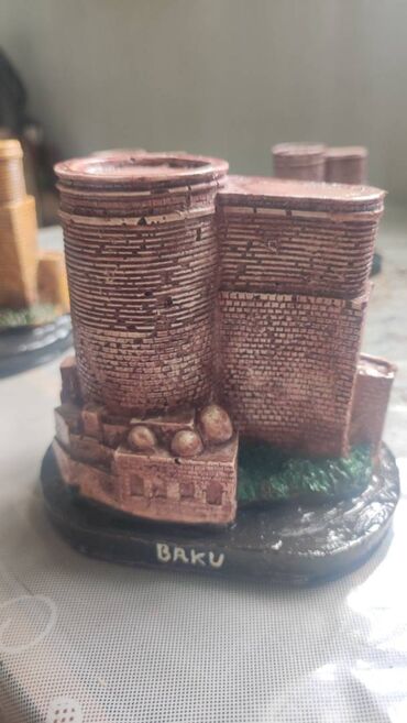 Fiqurlar: Fiqur, Gips, rəng - Qəhvəyi — 9