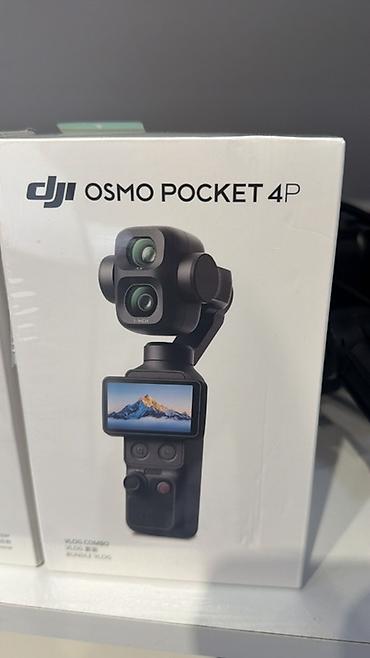 dji osmo 4: DJI Osmo Pocket 4P – cib ölçüsündə peşəkar video kamera və 3 oxlu — 1