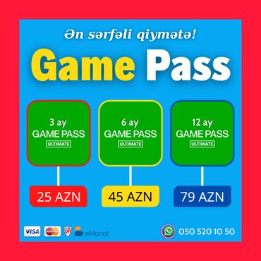 xbox gamepad baku v Azərbaycan | Video oyunlar üçün aksesuarlar: ⭕ Game Pass Ultimate!