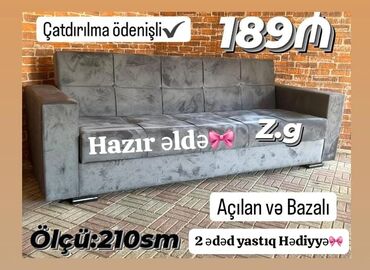 2 ci el divan kreslo: Divan, Yeni, Açılan, Bazalı, Ödənişli çatdırılma