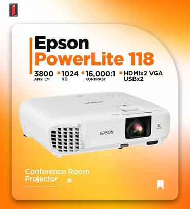 tv ucun wifi aparati: Новый Стационарный Проектор Epson, Платная доставка
