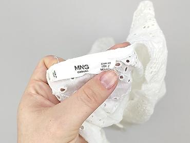 biała bluzka mango: MNG, Bluzka damska, rozmiar XS — 4