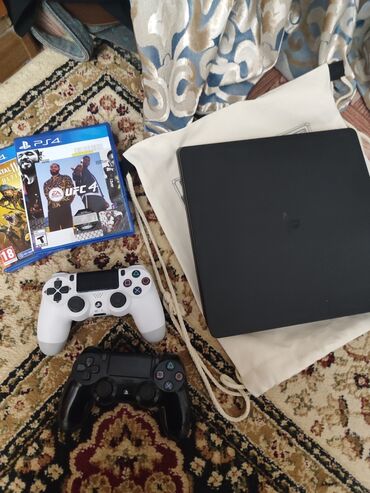 сони плэй: Игровая консоль Sony PlayStation 4 (Slim) Пользовался всего неделю