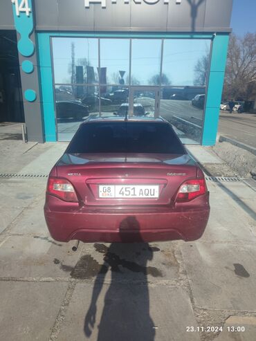 двигатель дэу матиз 0.8 цена бишкек: Автомобиль Daewoo Nexia в кузове седан, выполненный в красном цвете
