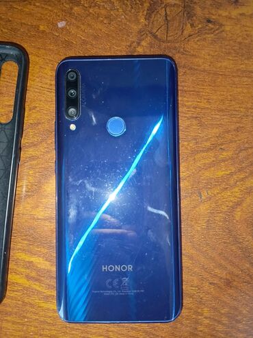 Honor: Honor 9X, 128 GB, rəng - Mavi, Zəmanət, Barmaq izi, İki sim kartlı