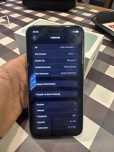 iphone e: IPhone 11, Yaşıl, Face ID — 6