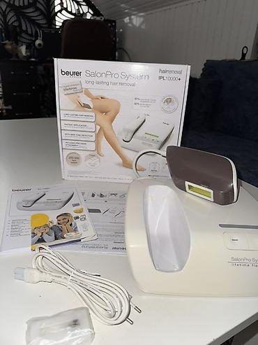 epilator aparati: Lazer epilyatoru, Beurer, İşlənmiş, Ödənişli çatdırılma, Ünvandan götürmə — 3