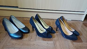 Другая женская обувь: Туфли женские, размер 36–37 (всё вместе отдам за 5000 сом) 1) Нарядные — 2