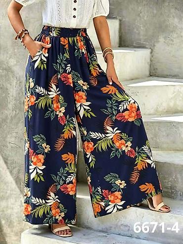 Pantalone: Pantalone za punije dame – model 226-2 - Kroj: široke nogavice — 18