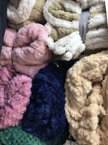 Одеяла и пледы: Комплект одеяла и подушки, Корея, Новый, Все сезоны, Двусторонний, Плюшевый, Светящийся — 7