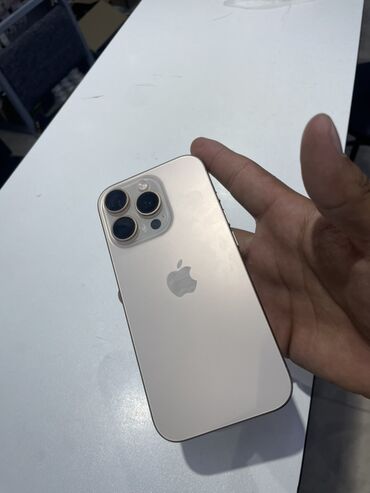 охлаждение для пк: IPhone 16 Pro, Новый, 128 ГБ, Desert Titanium, Защитное стекло, Чехол, Коробка, 96 %