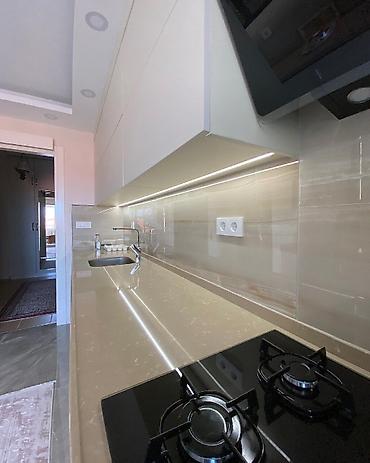 Sifarişlə mətbəx mebeli: Sifarişlə mətbəx dəsti, Özü çəkən petlələr, MDF, Kredit var, Rayonlara çatdırılma, Pulsuz çatdırılma — 8