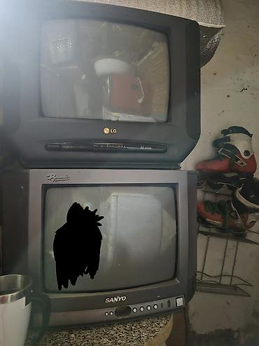 ТВ и видео: Televizor Kohne. Islekdir, problemi yoxdur. Ekrandaki qara sey, orda — 1