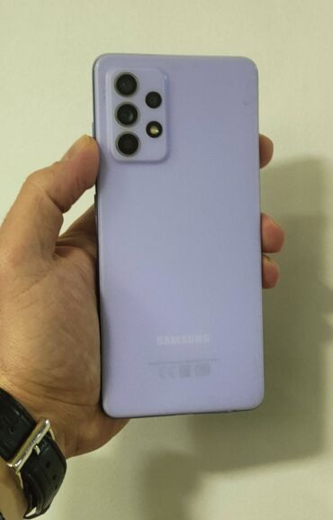 Huawei: Samsung Galaxy A52, 128 GB, Barmaq izi, İki sim kartlı, Face ID
