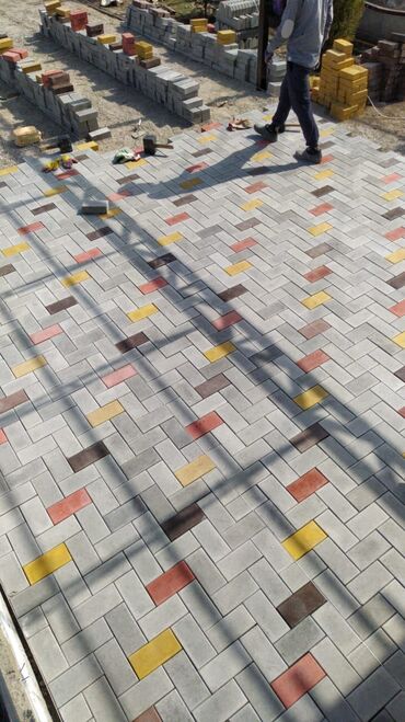 Тротуарная плитка: Тротуарная плитка, Другая модель, Бетонная, Для парка, Новый — 4