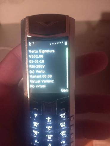 vertu orjinal: Vertu Signature Touch, 4 GB, rəng - Gümüşü, Düyməli — 4