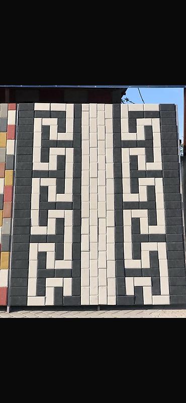 плетенки: Брусчатка кирпич, Для двора, Бетонная, Прессованная, Новый, Укладка — 5