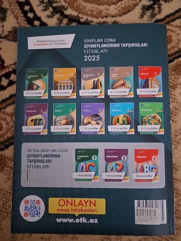 Testlər: Məhsul: “Azərbaycan dili – 2025 Test Toplusu” (Dövlət İmtahan Mərkəzi) — 2