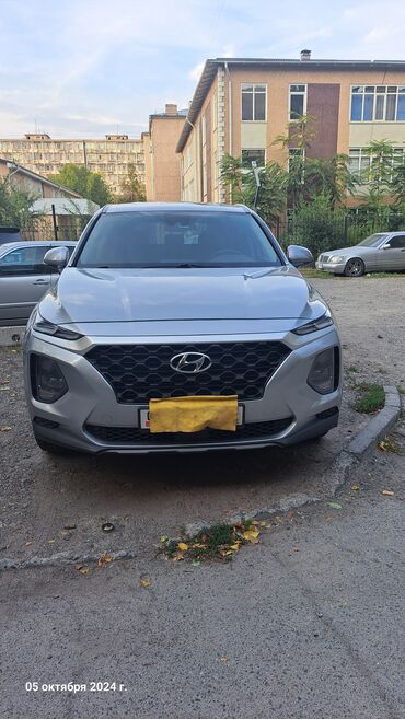 хундаи: Hyundai Santa Fe: 2020 г., 2.4 л, Типтроник, Бензин, Внедорожник