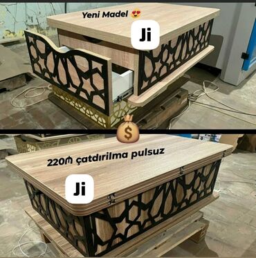 balkon üçün stol stul: Jurnal masası, Yeni