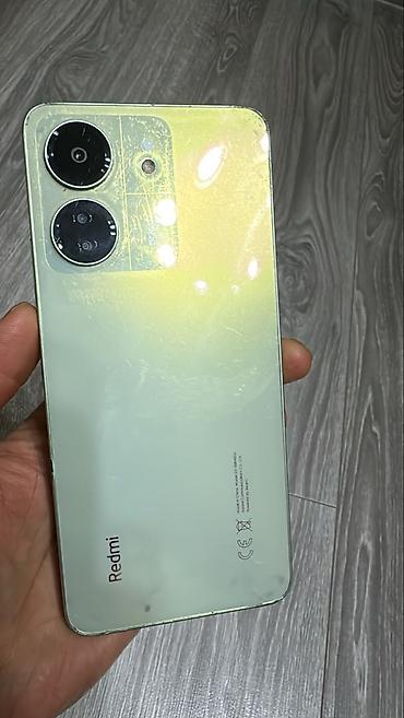 honor robot: Смартфон Redmi 13c на 8.256г (серия игровой) в зелёном цвете — 1