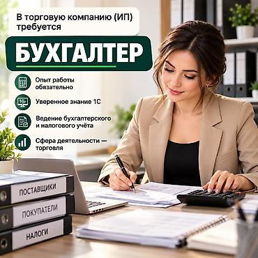 Бухгалтеры: Бухгалтер. Бишкек Парк ТРЦ — 1