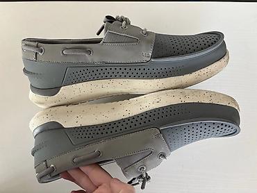 pull and: Мужские туфли, 39, 39.5, 40, Crocs, Б/у, цвет - Серый, Самовывоз, Платная доставка — 3