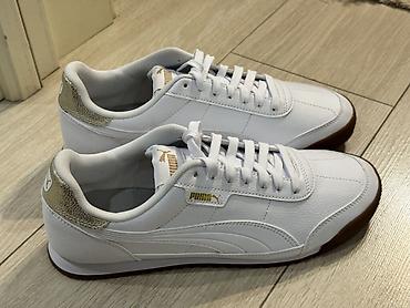 converse all star: Кроссовки, 37, Puma, Новый, цвет - Белый, Самовывоз, Платная доставка — 4