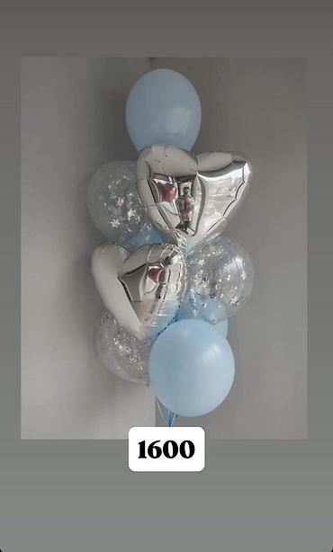 Шары: Воздушные шарики и готовые букеты - Набор «Перламутр и конфетти» — 7 — 2