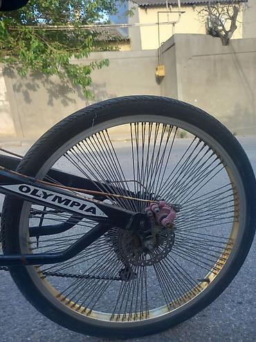 motorlu velo: Olympia dağ velosipedi – tam amortizasiya Xüsusiyyətlər: - Çərçivə — 3