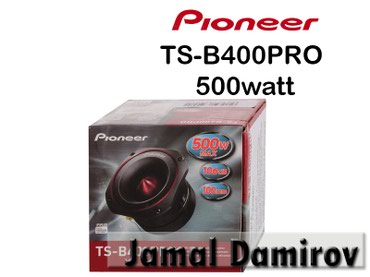 masin ucun monitorlar: Pioneer Dinamiklər TS-B400PRO 500watt. Динамики Pioneer TS-B400PRO