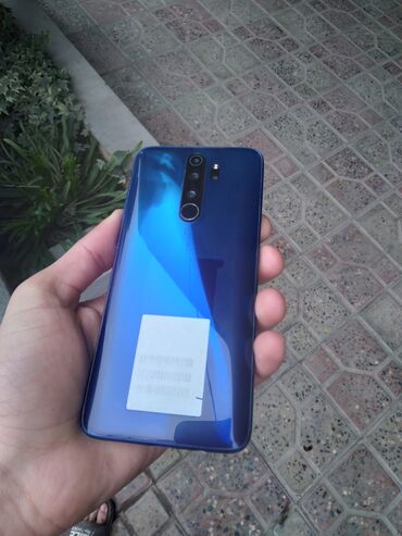 Мобильные телефоны: Xiaomi Redmi Note 8 Pro, 64 ГБ, цвет - Синий, 
 Битый, Сенсорный, Отпечаток пальца