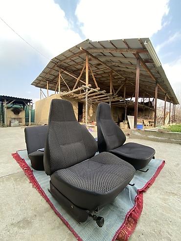 Сиденья: Комплект сидений, Ткань, текстиль, ВАЗ (LADA) 2011 г., Б/у — 1