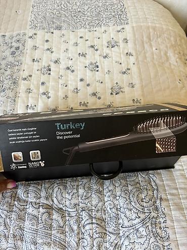 led fener: Elif EL 641 – İonik saç düzləşdirici daraq Xüsusiyyətlər: - Maksimum — 3
