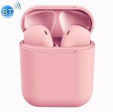 bluetooth nausnikler: Kateqoriya: Qulaqlıqlar Brend: No Brand Model: Inpods i12, rəng: pink — 1