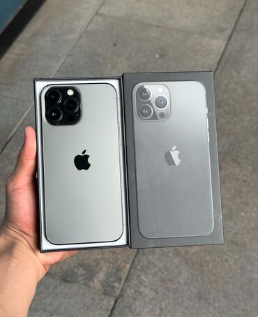 айфон 13 про 512: IPhone 13 Pro Max, Жаңы, 512 ГБ, Graphite, Куту, 85 %