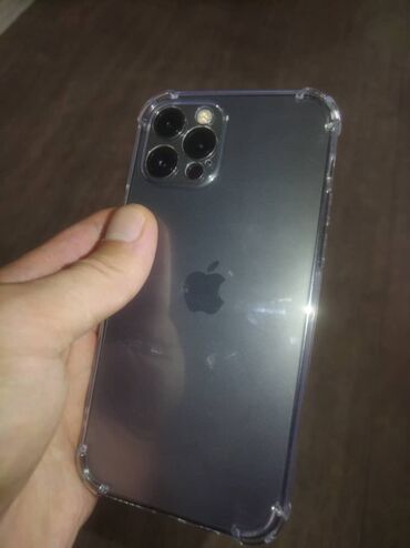 iphone ош: IPhone 12 Pro, Колдонулган, 128 ГБ, Коргоочу айнек, 78 %