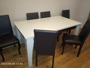 Qonaq otağı üçün, İşlənmiş, 6 stul